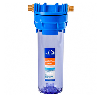 Фильтр магистральный Гейзер 1П 3/4 прозрачный - Фильтры для воды - Магистральные фильтры - Магазин электрооборудования для дома ТурбоВольт