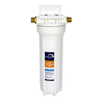 Фильтр магистральный Гейзер 1П 3/4 с металлической скобой - Фильтры для воды - Магистральные фильтры - Магазин электрооборудования для дома ТурбоВольт